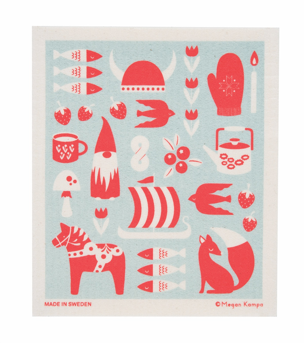 MK Nordic Icons Cellulose Dishcloth