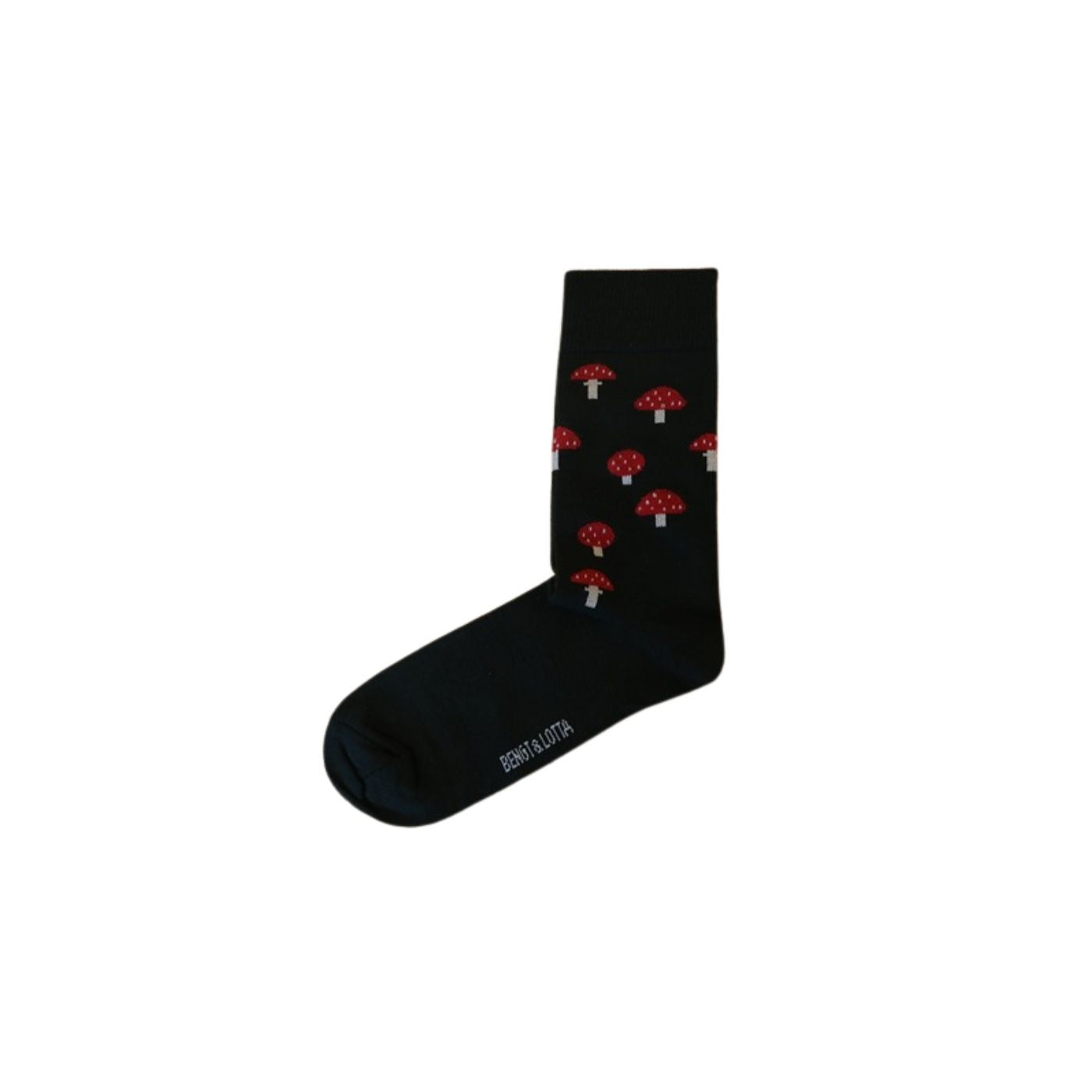 Mushroom Socks in Forest Green