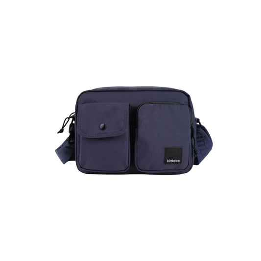 Miles Twilight Blue Cross-Body Bag by Kintobe