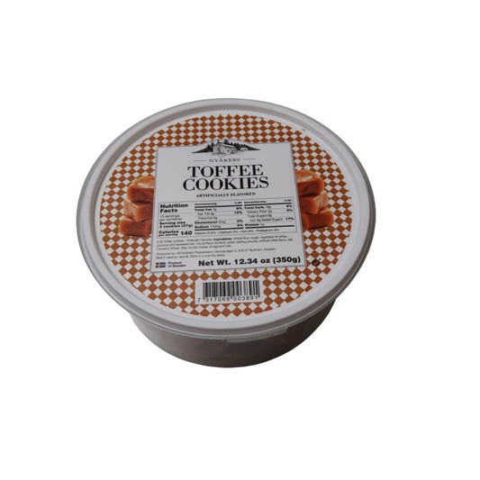 Toffee Cookies in Tub