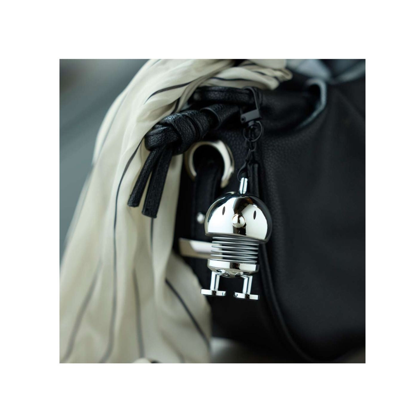 Hoptimist Bag Charm - Chrome