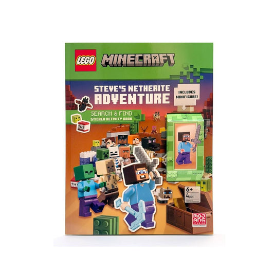 LEGO Steve's Netherite Adventure