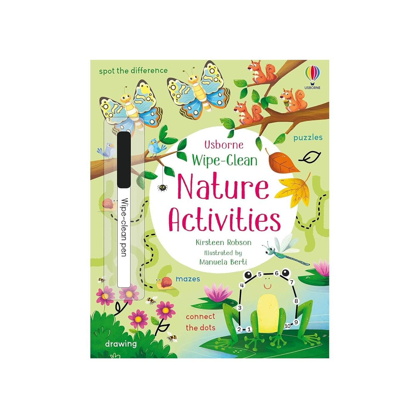 Nature Activities Wipe-Clean Activity Book