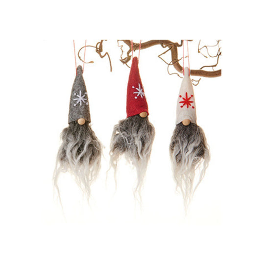 Party of Three Troll Ornaments - Pack of Three