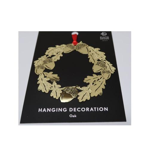Oak Ornament - Gold