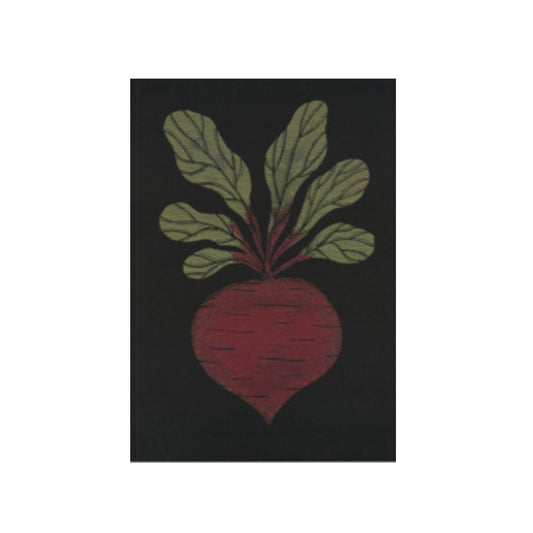 Beets (Rödbeta) Woven Towel