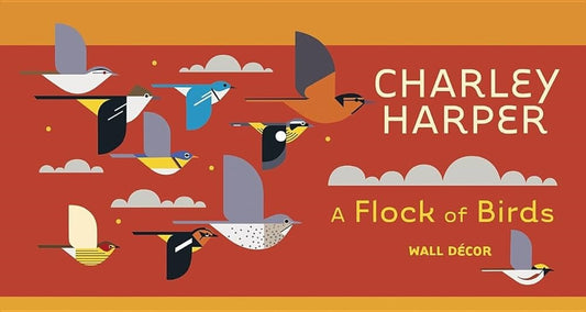 Charley Harper A flock of Birds Wall Decor