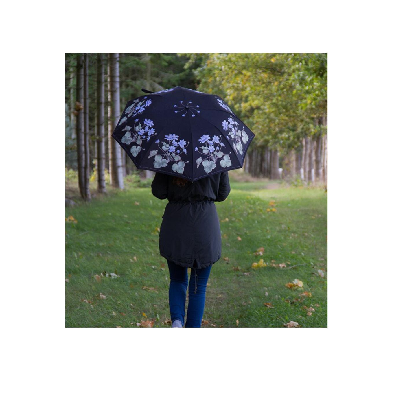 Koustrup & Co. Umbrella, Blue Anemone