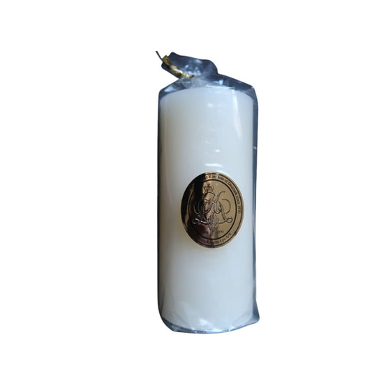 Pillar Candle, White - Various Sizes