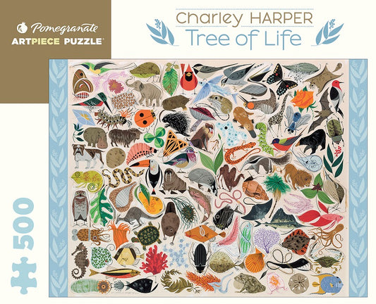 Charley Harper Tree of Life 500-Piece Puzzle