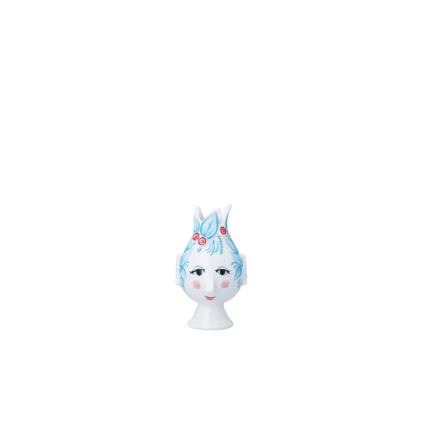 Titania Light Blue Candle Holder by Bjørn Wiinblad