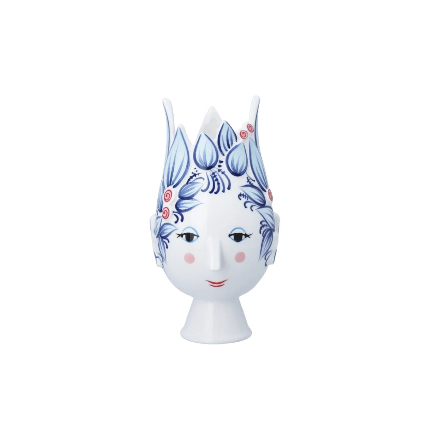 Titania Blue Vase by Bjørn Wiinblad