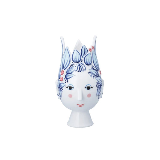 Titania Blue Vase by Bjørn Wiinblad