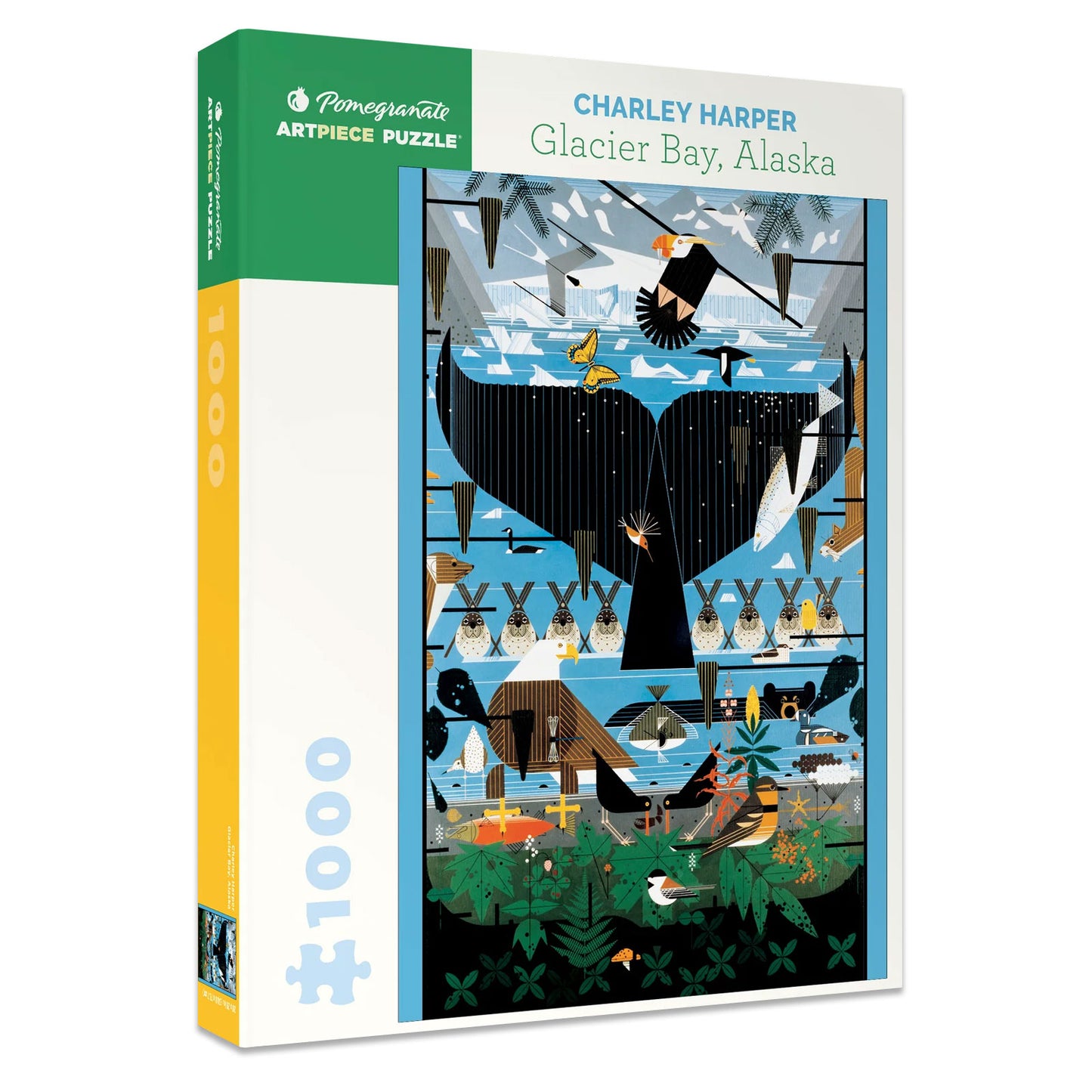 Charley Harper Glacier Bay Alaska 1,000-Piece Puzzle