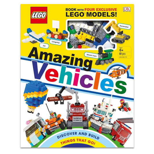LEGO Amazing Vehicles - Hardcover Book