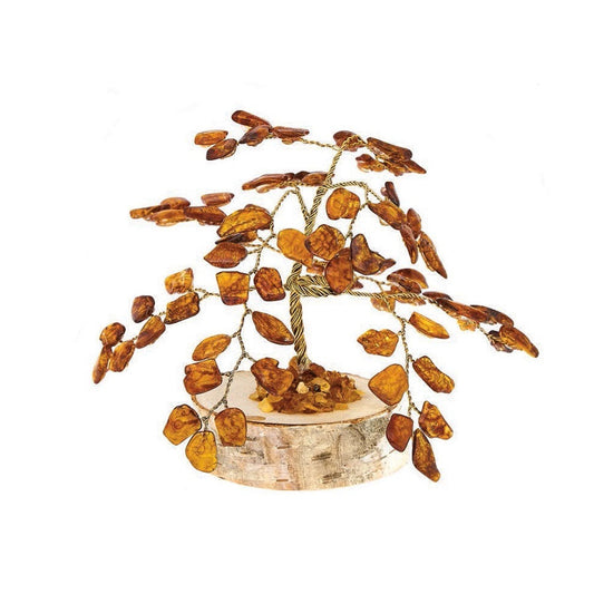 Amber Tree Sculpture