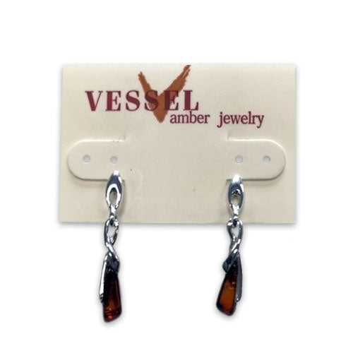 Bente - Amber Earrings