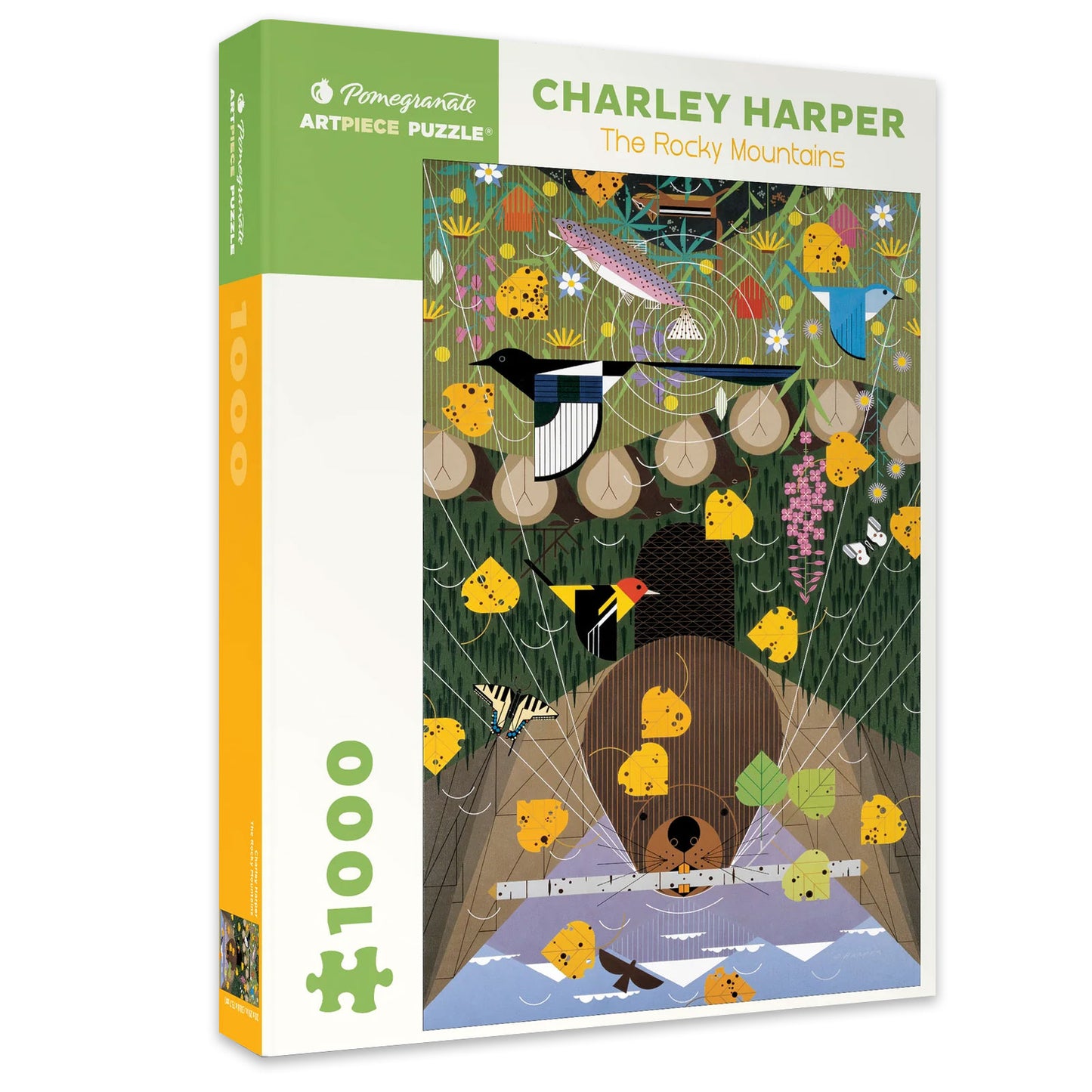 Charley Harper: Rocky Mountains 1,000-Piece Puzzle