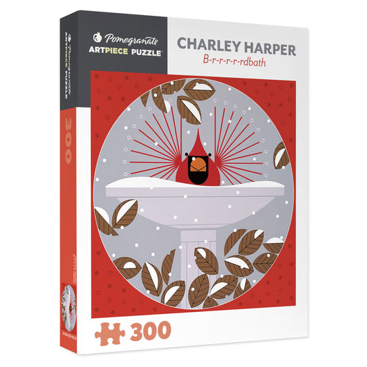 Charley Harper B-r-r-r-r-rdbath 300-Piece Puzzle