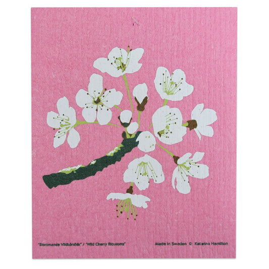 Cherry Blossoms Cellulose Cloth