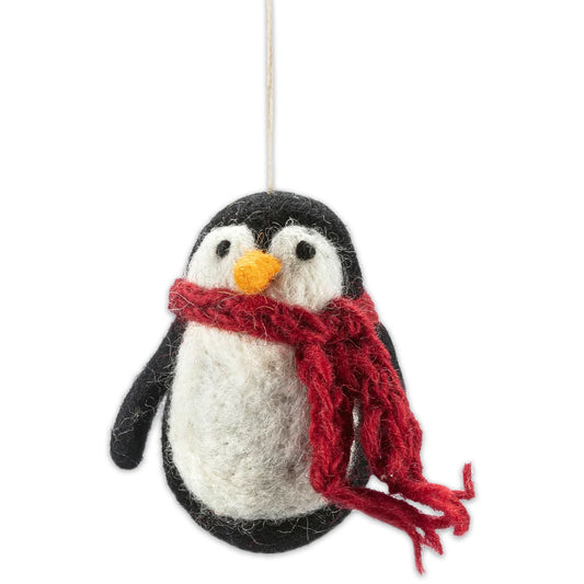 Pete Penguin Felt Ornament