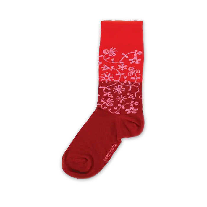 Garden Socks in Red