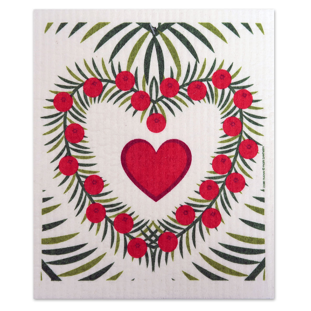 Heart Wreath Cellulose Cloth