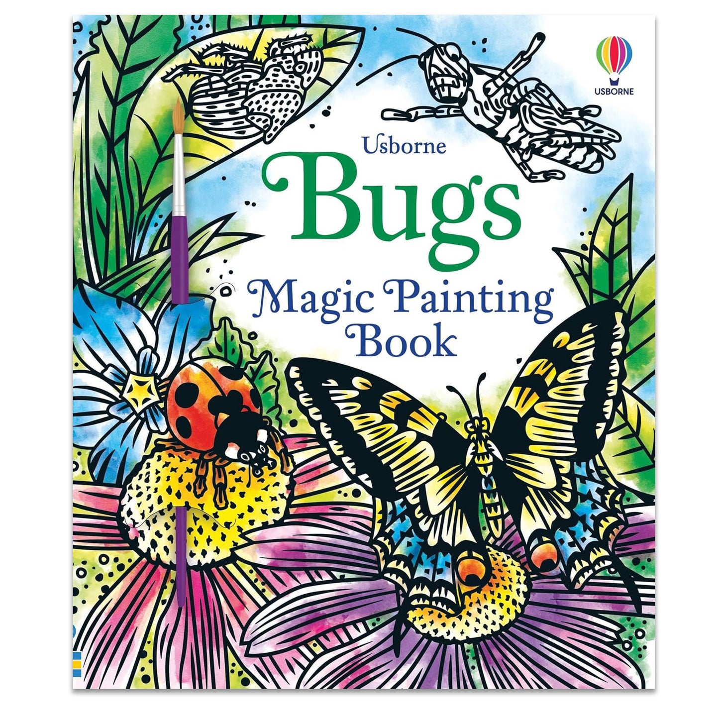 Magic Painting Book: Bugs