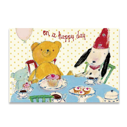 Happy Day Postcard with Envelope