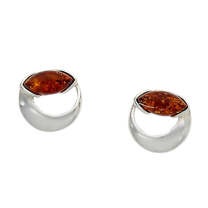 Marie - Amber Earrings