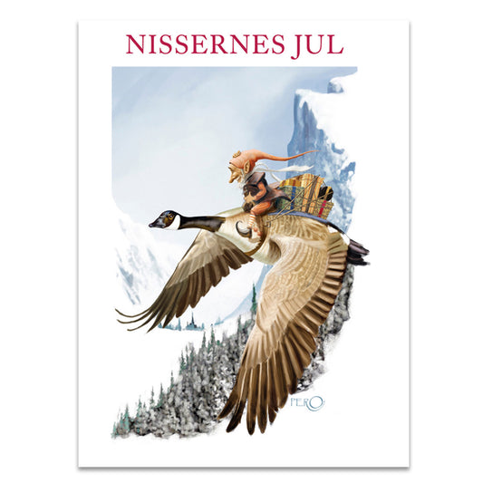 Christmas Nisser (Nissernes Jul) Notecards - Set of 8