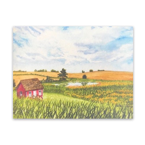 Prairie Landscape Note Card