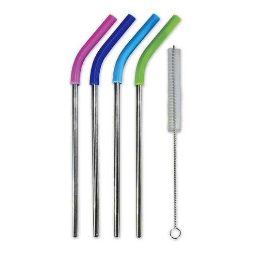 Reusable Drinking Straws - Set of 4