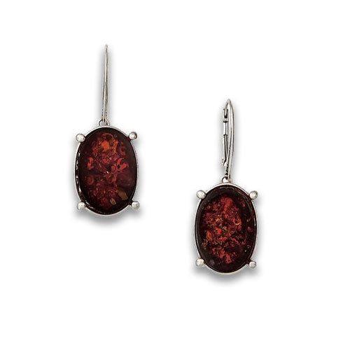 Stella - Amber Earrings