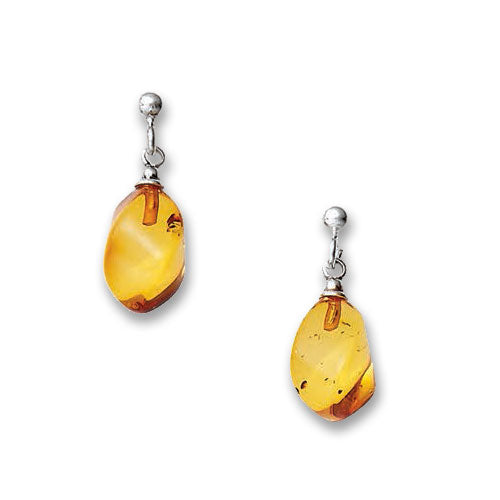 Tove - Amber Earrings