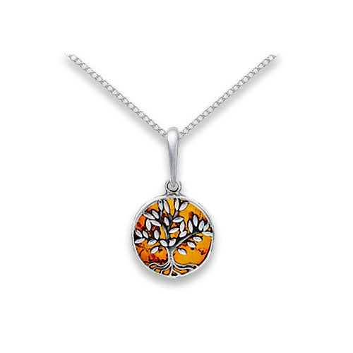 Tree of Life - Amber Necklace