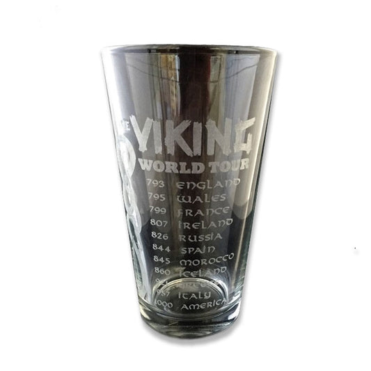 Viking World Tour Pint Glass