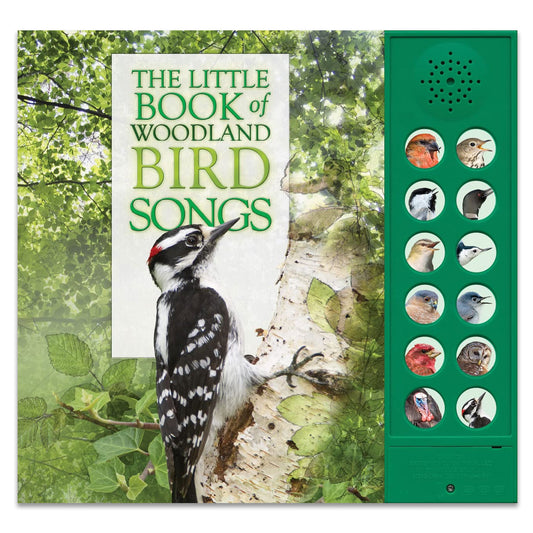 The Little Book of Woodland Bird Songs - Hardcover Book